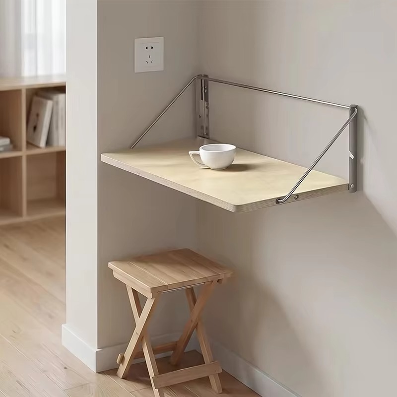 Wall Mounted Desk Fold - Escritorio Plegable Compacto Multiusos para Oficina,