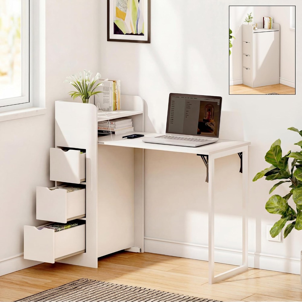 Wall Mounted Desk Fold - Escritorio Plegable de Pared, Escritorio Oculto