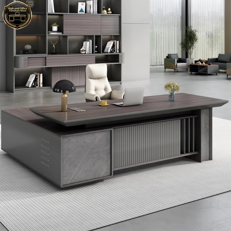 Office Furniture Wholesale - Escritorio Ejecutivo Moderno en Forma de