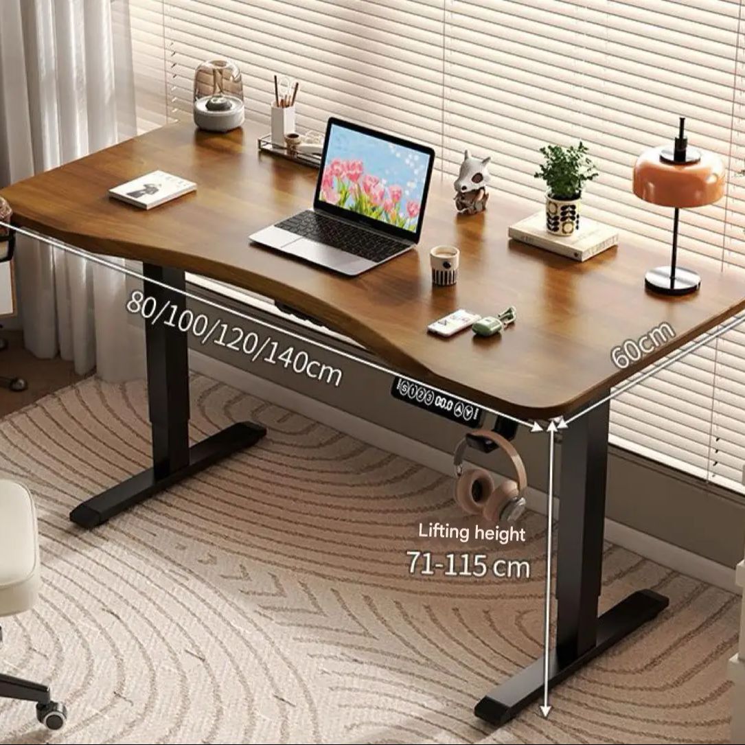 Gaming Desk With Hutch - Escritorio para ordenador de oficina ajustable