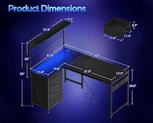 Escritorio para Juegos en Form - Gaming Desk With Hutch reseña y precio
