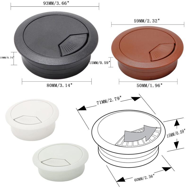 Cubierta de orificio para Cabl - Office Furniture Wholesale reseña y precio