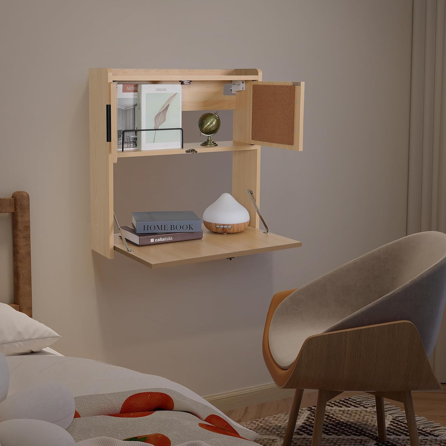 Escritorio Plegable de Pared A - Wall Mounted Desk Fold reseña y precio