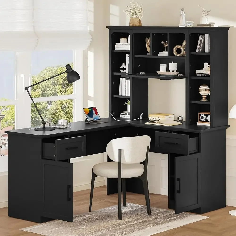 Escritorio de Oficina en Forma - Gaming Desk With Hutch reseña y precio