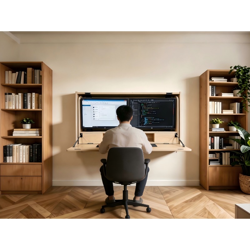 Estación de Trabajo para el Ho - Wall Mounted Desk Fold reseña y precio