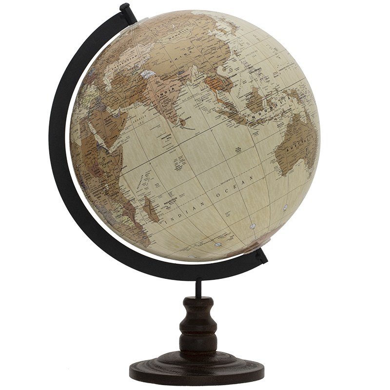 Globo del mundo de madera para - Office Furniture Wholesale reseña y precio