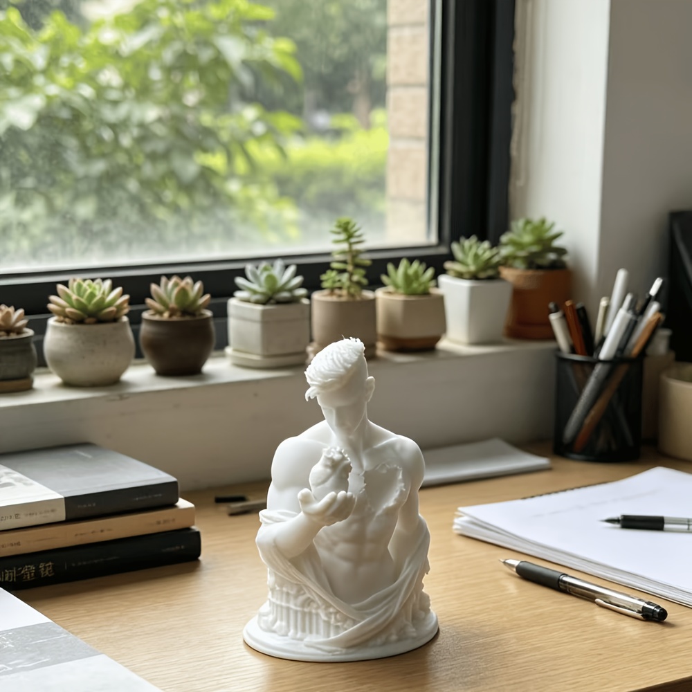 Figuras de Busto Masculino con - Office Furniture Wholesale reseña y precio